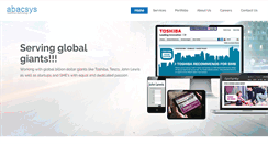 Desktop Screenshot of abacsys.com